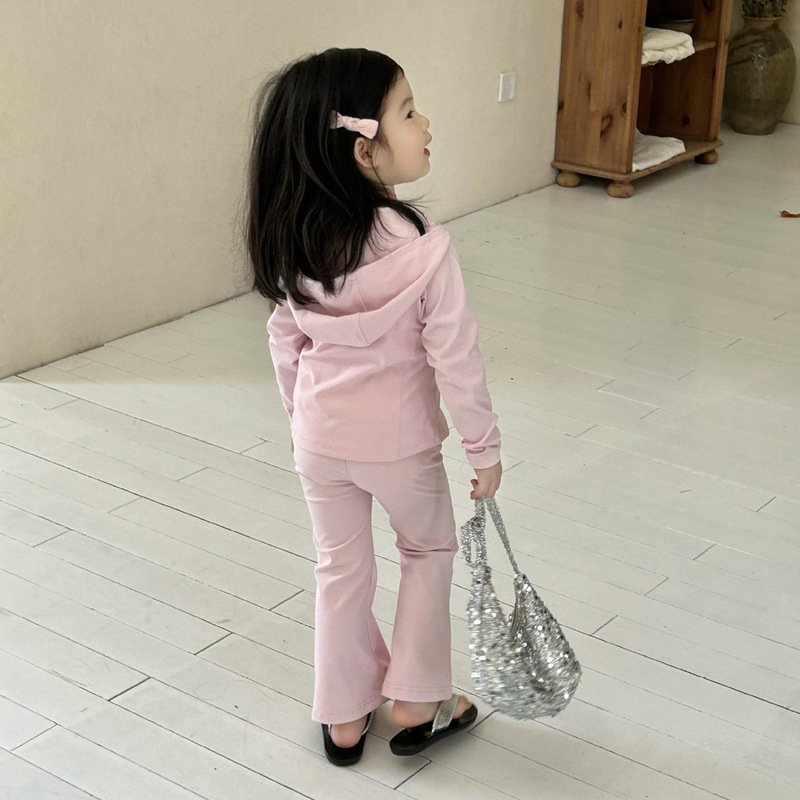 2026 Spring New Children's Clothing Korean Style Children's Clothing Girls' Sports Yoga Outfit Set Children's Two-Piece Set 2026 Spring New Children's Clothing Korean Style Children's Clothing Girls' Sports Yoga Outfit Set Children's Two-Piece Set