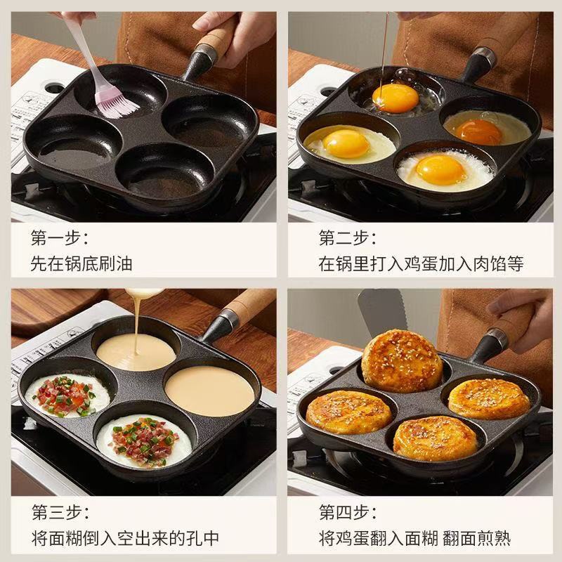 Juego de Ollas de Hierro Fundido Esmaltado Set de 20 Piezas Sin Humo para Cocina image 5