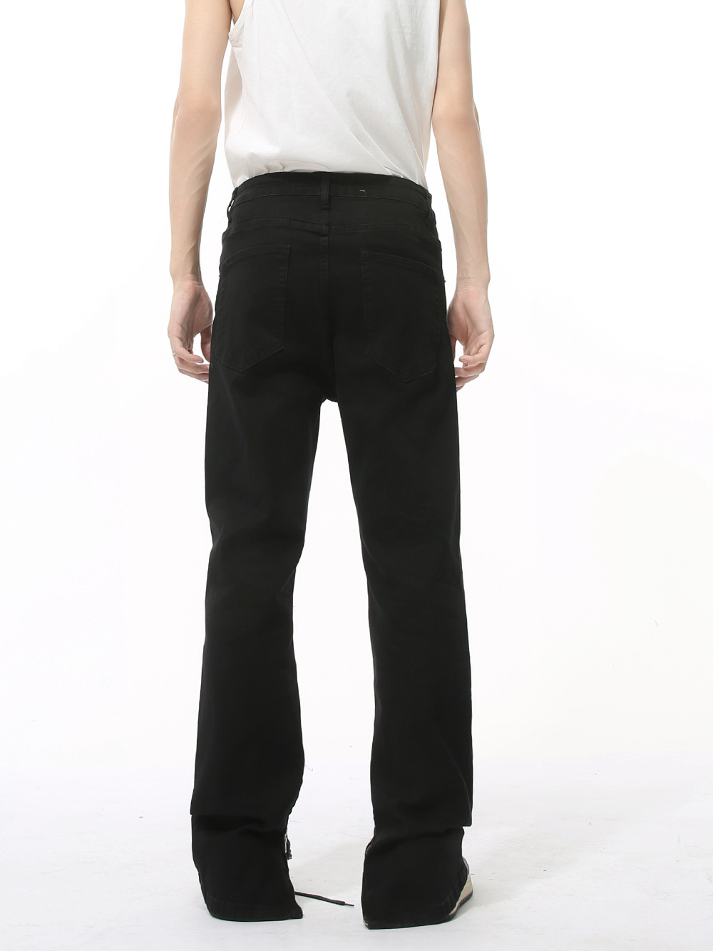 MTLCLOTHES Hombres| Nuevo invierno de edición estrecha de micropartículas delgadas camuflaje diseño de mosaico de jeans