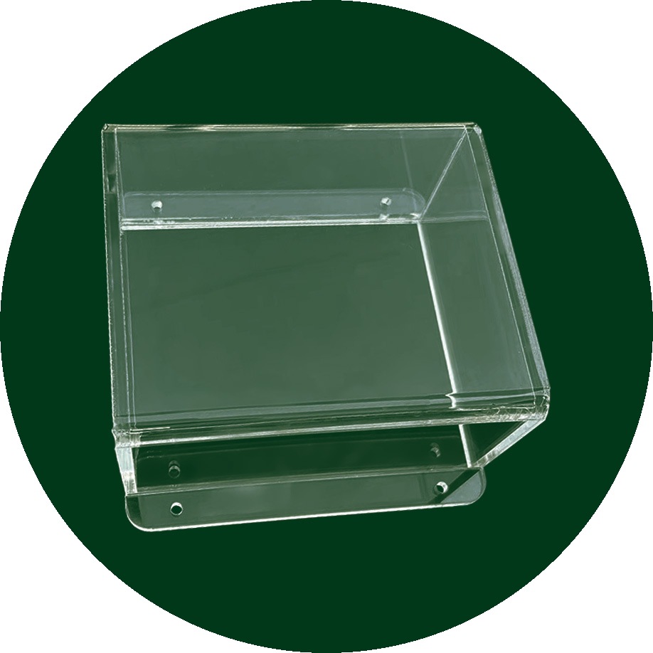 新材料亚克力板折弯高透明U型防尘罩展示架热弯有机玻璃加工