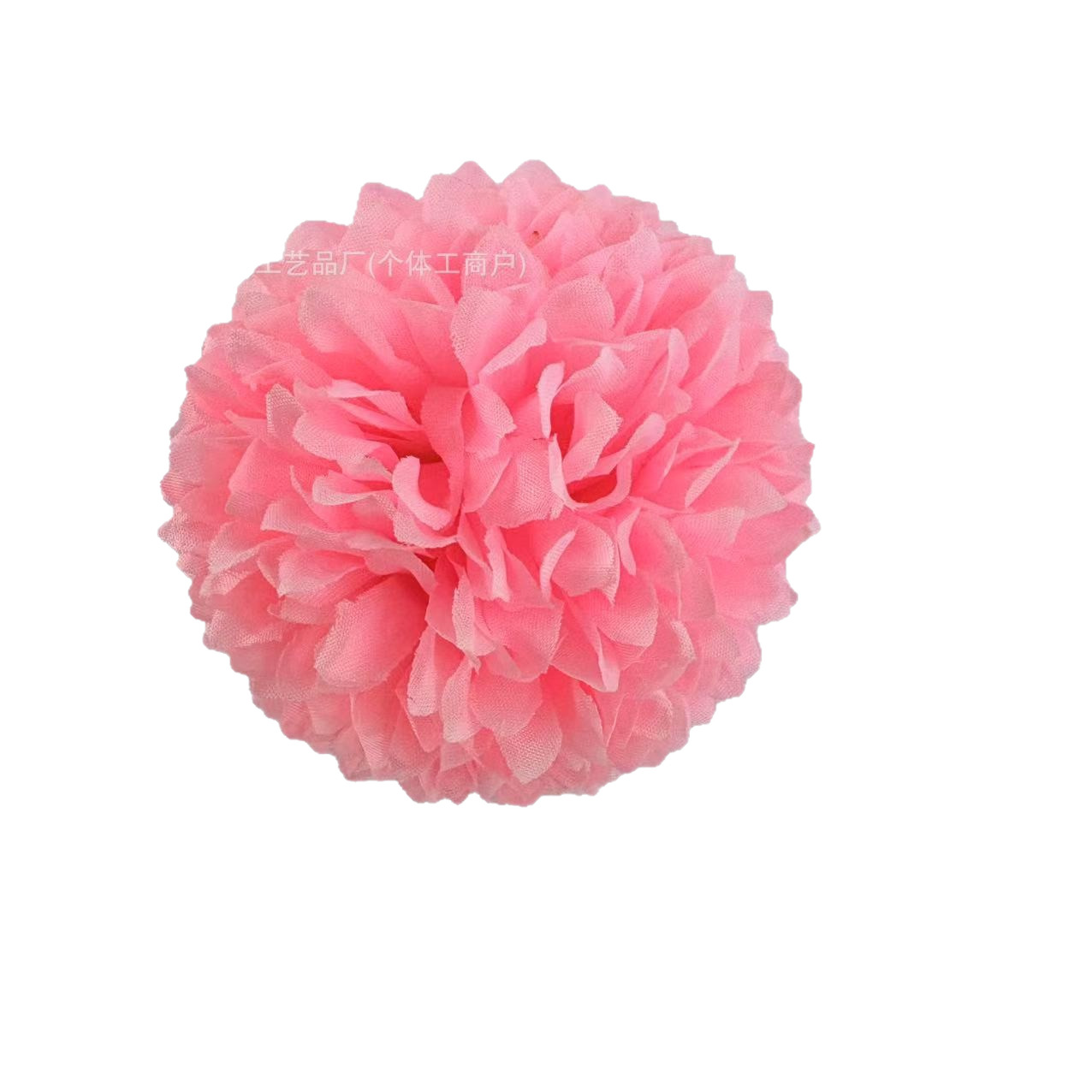 Simulación bola grande cabeza de crisantemo diámetro 10cm ping pong cabeza de crisantemo ramillete de bricolaje tocado baile muñeca flor horquilla