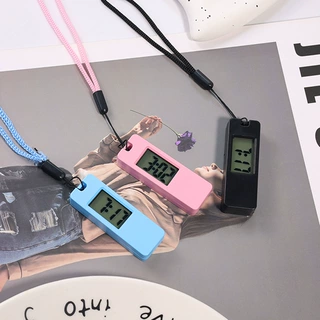 新款静音数字电子表学生钥匙扣表赠送礼品便携迷你小时钟