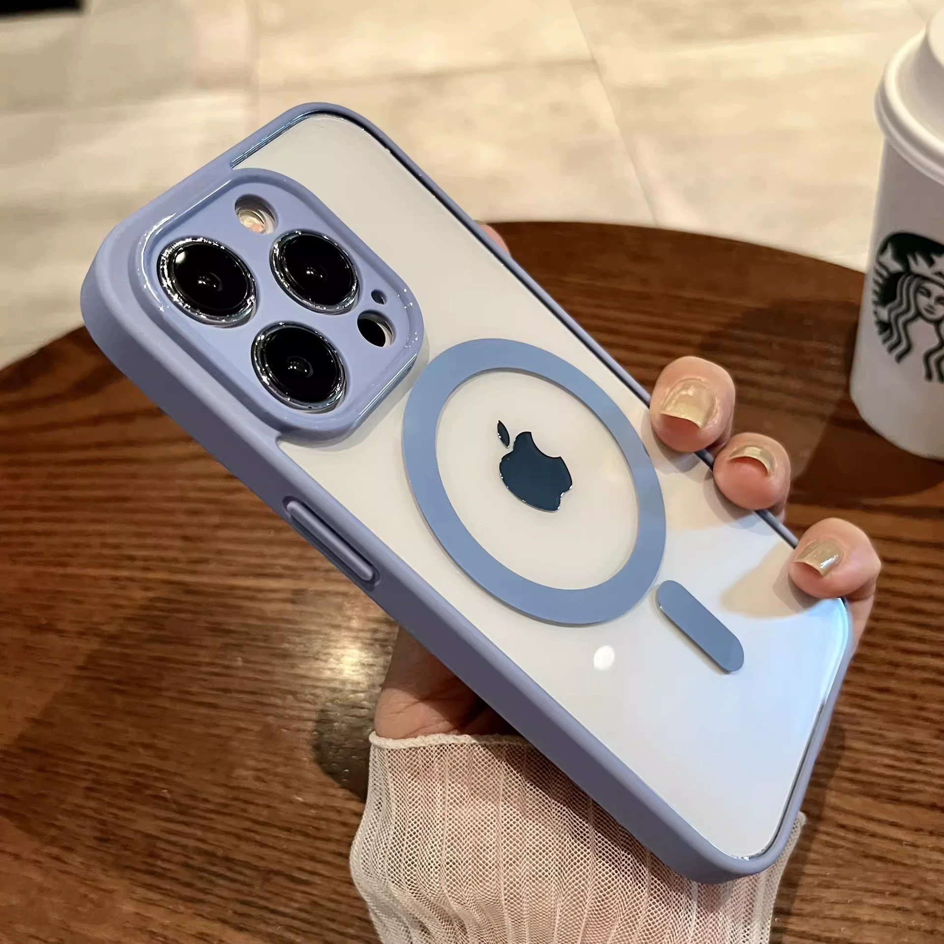 Чехол для телефона из силикона с акриловым покрытием совместимый с Apple, iPhone 14, iphone