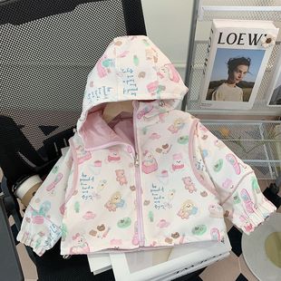Куртка для девочек осенняя новая иностранная одежда