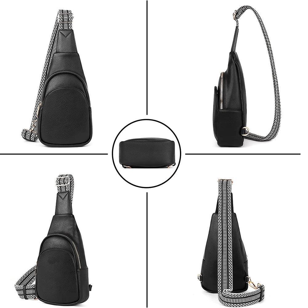 Sling bag donna in ecopelle borsa a tracolla e petto moderna_voghion.com