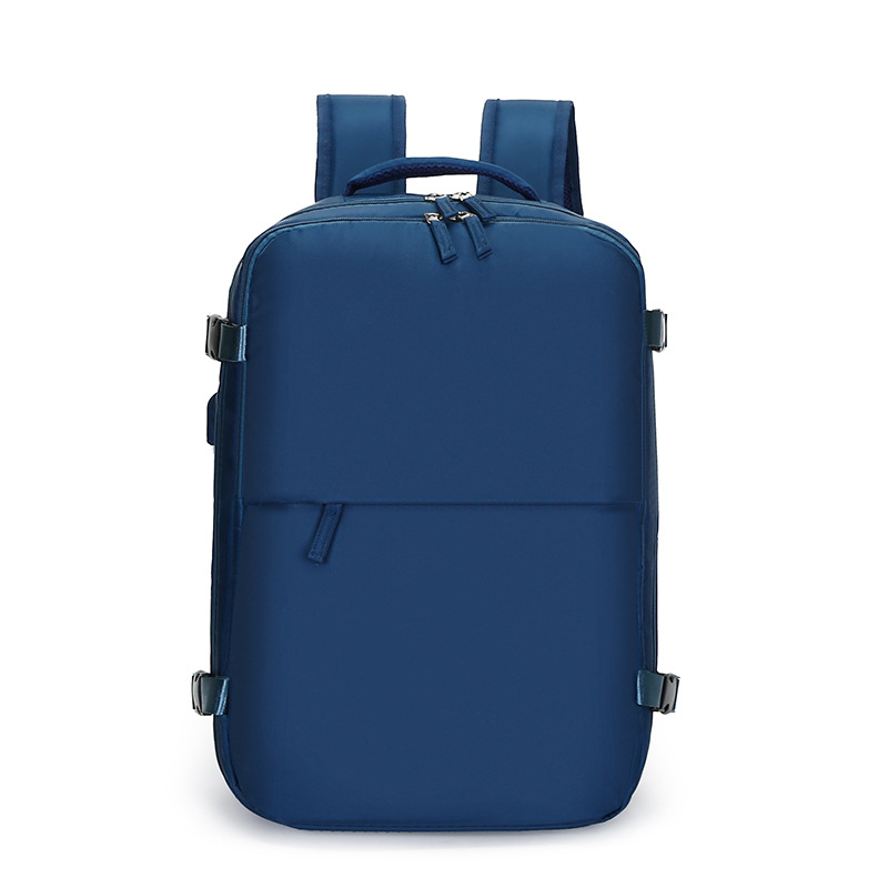 Mochila de hombro ocio transfronteriza de gran capacidad, mochila de viaje de corta distancia, separación seca y húmeda de zapatos independientes, mochila de computadora