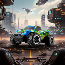 1:20跨境遥控越野车儿童遥控玩具车全比例油门可充电大脚攀爬车