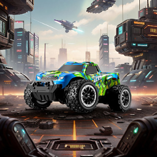 1:20跨境遥控越野车儿童遥控玩具车全比例油门可充电大脚攀爬车