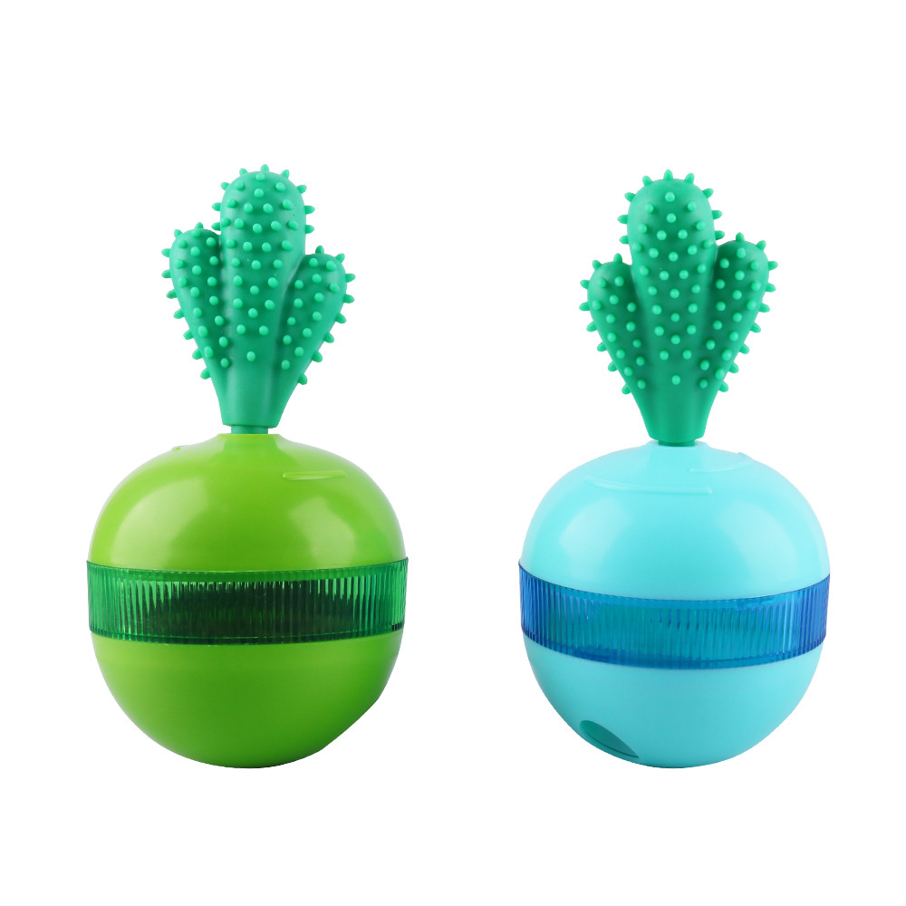 Suministros para mascotas Amazon nuevo vaso de Cactus juguetes de fuga de alimentos mordedura de perro juguetes educativos para mascotas al por mayor