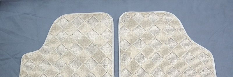Car mat for cleaning, anti-slip, anti-dirt, easy to clean, full protection mat, TPE wrap-around mat, suitable for cars, with a velvet surface
