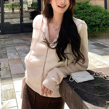 现货 绒绒甜心派拼接两穿环保皮草毛毛两穿外套女短款时髦上衣冬