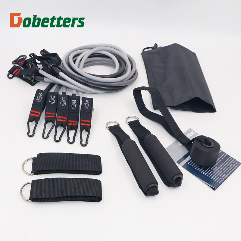 11 unidades traje dispositivo de tensión de fitness tensión cuerda función entrenador de goma combinación auxiliar tensión cuerda traje de fábrica