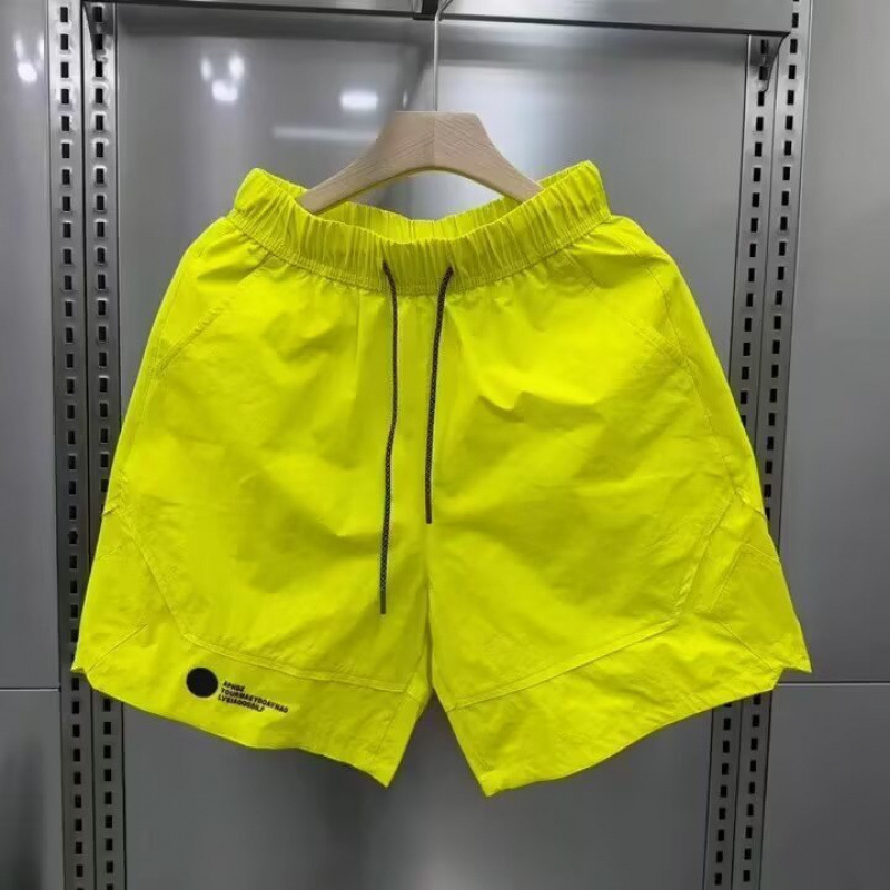 Cross-Border Men's New Summer Quick-Dry Shorts American-Style Sports Pants Thin Casual Knee-Length Shorts Beach Shorts Mid-Length Pants