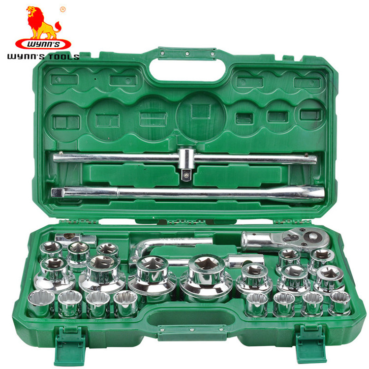 威力狮品牌 26件20MM汽保机械公制重型套筒组套 26件套装W026A