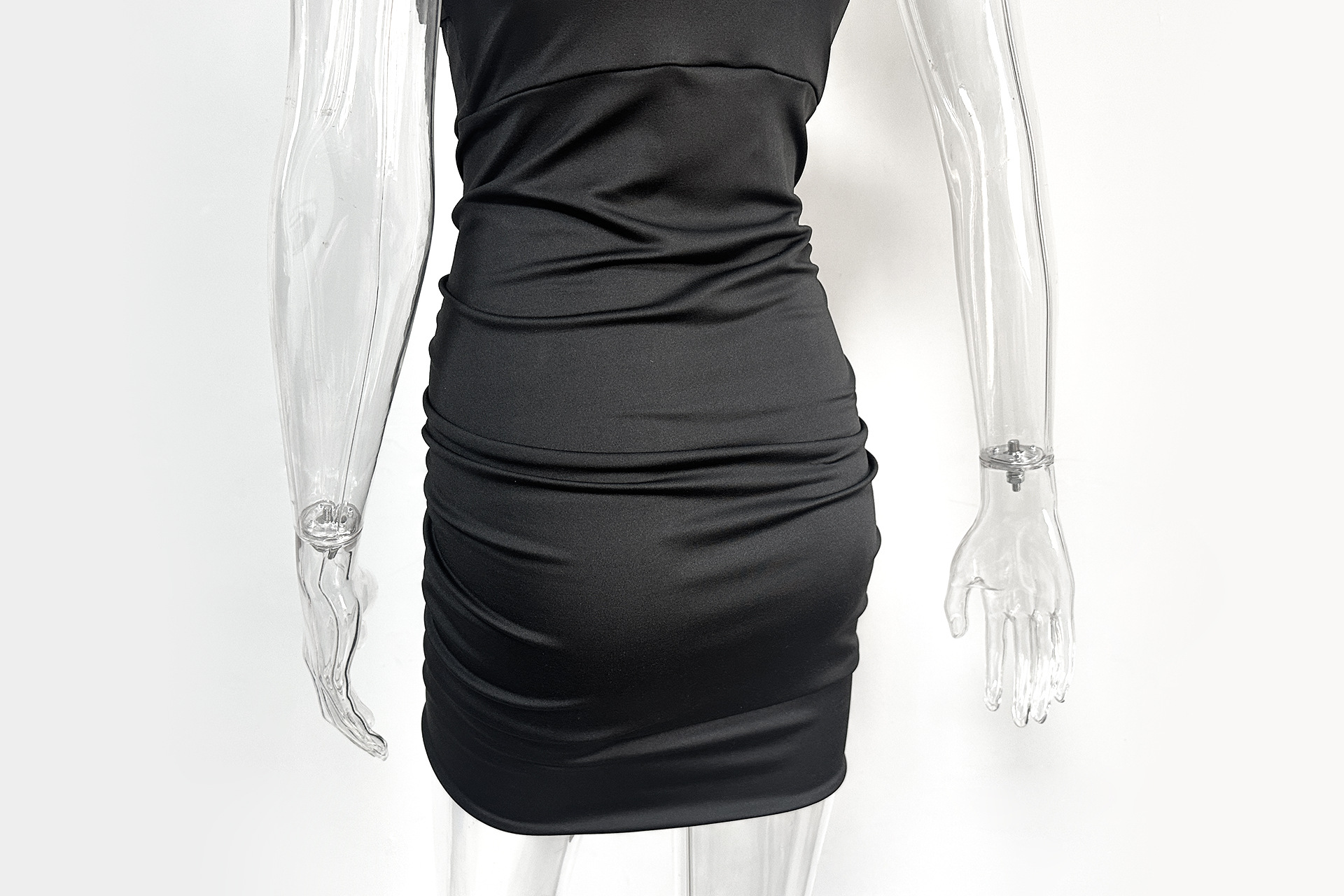 Summer Sexy Sling Dress Arrival Pleated Skinny Sheath Slim Fit Dress