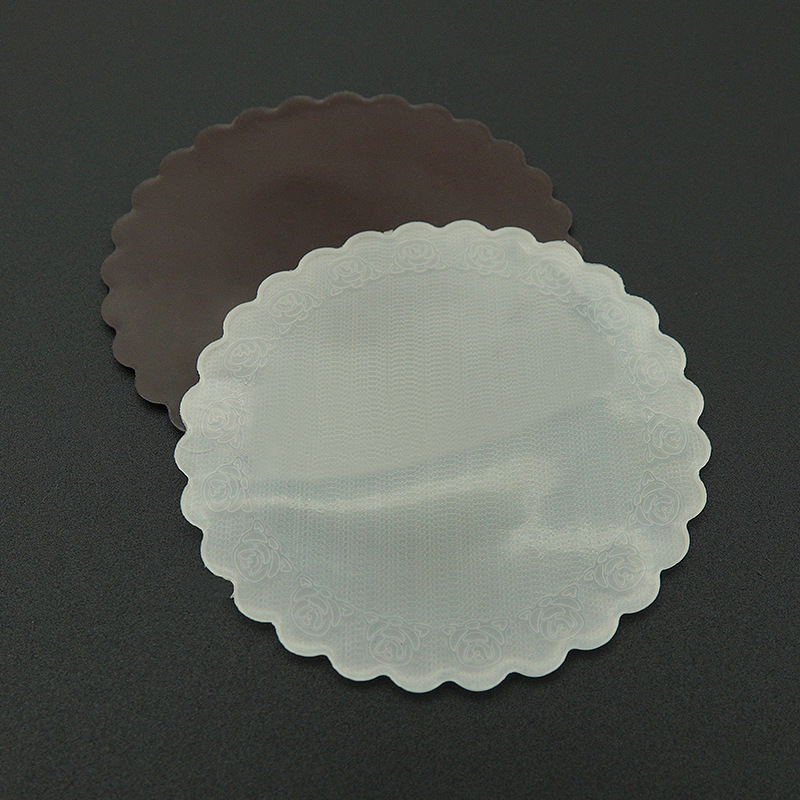 Creativo de silicona montaña Rosa encaje taza de té estera de aislamiento de PVC estera protectora para cocina comedor sala de estar comedor Mesa