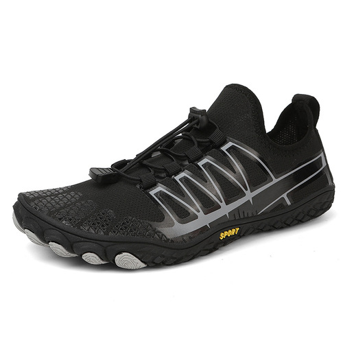 2024 new cross-border women's non-slip snorkeling shoes five-finger shoes beach shoes men's hiking shoes outdoor wading and river tracing shoes