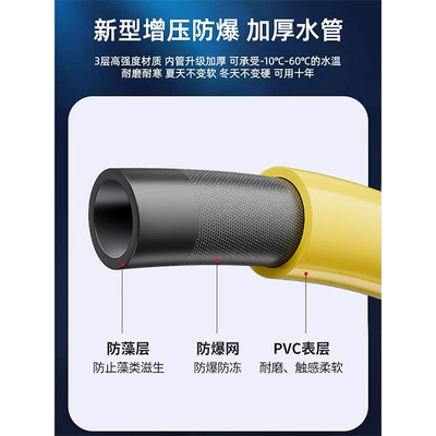 High pressure car wash water gun grab household artifact telescopic water