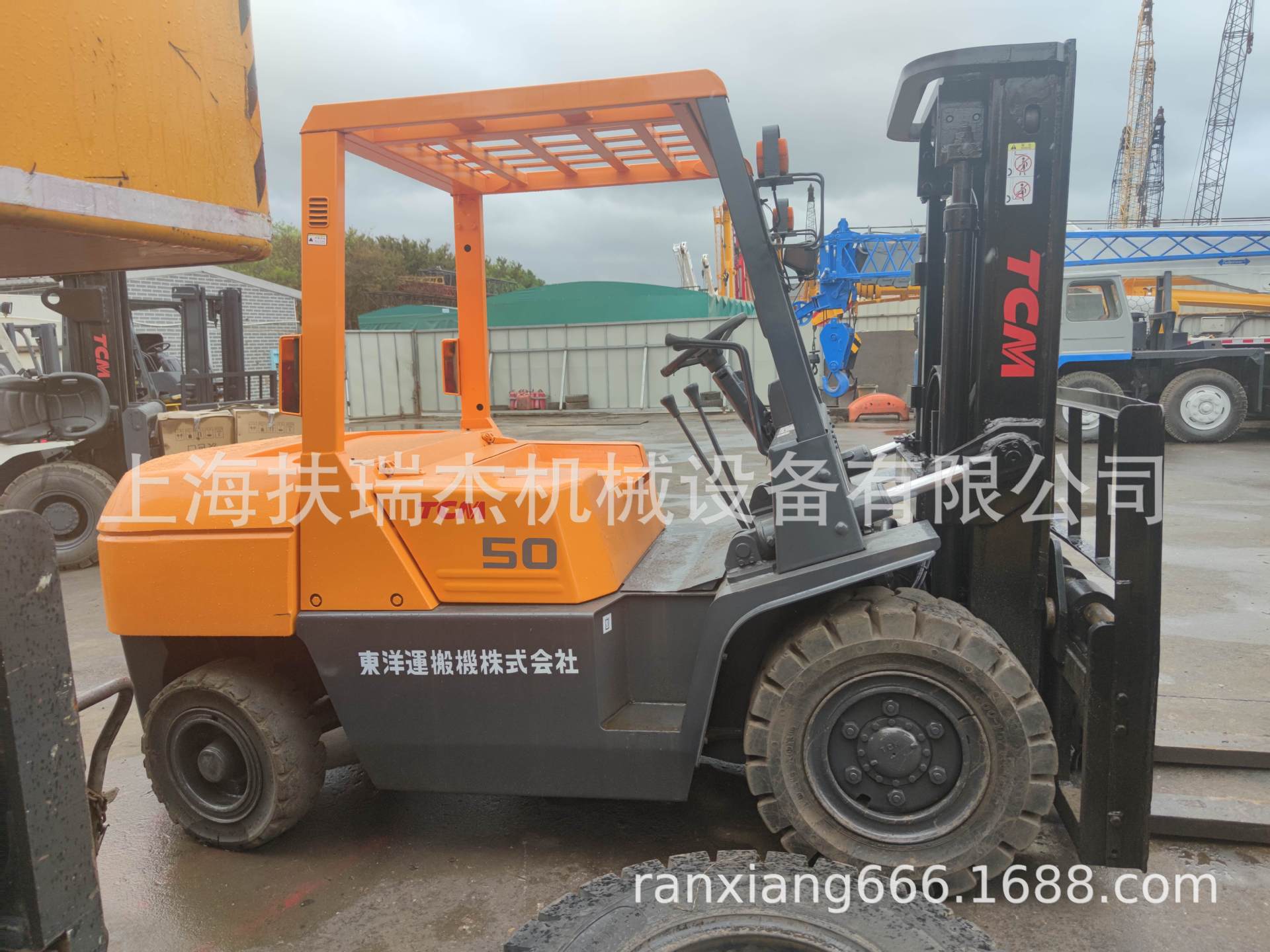 Used  TCM FD50 FORKLIFT二手TCM5叉车出售