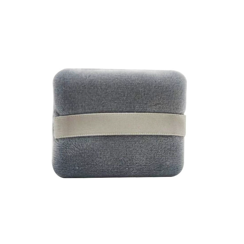 Soft makeup sponge set, square & triangular double-sided powder puffs, assorted colors
