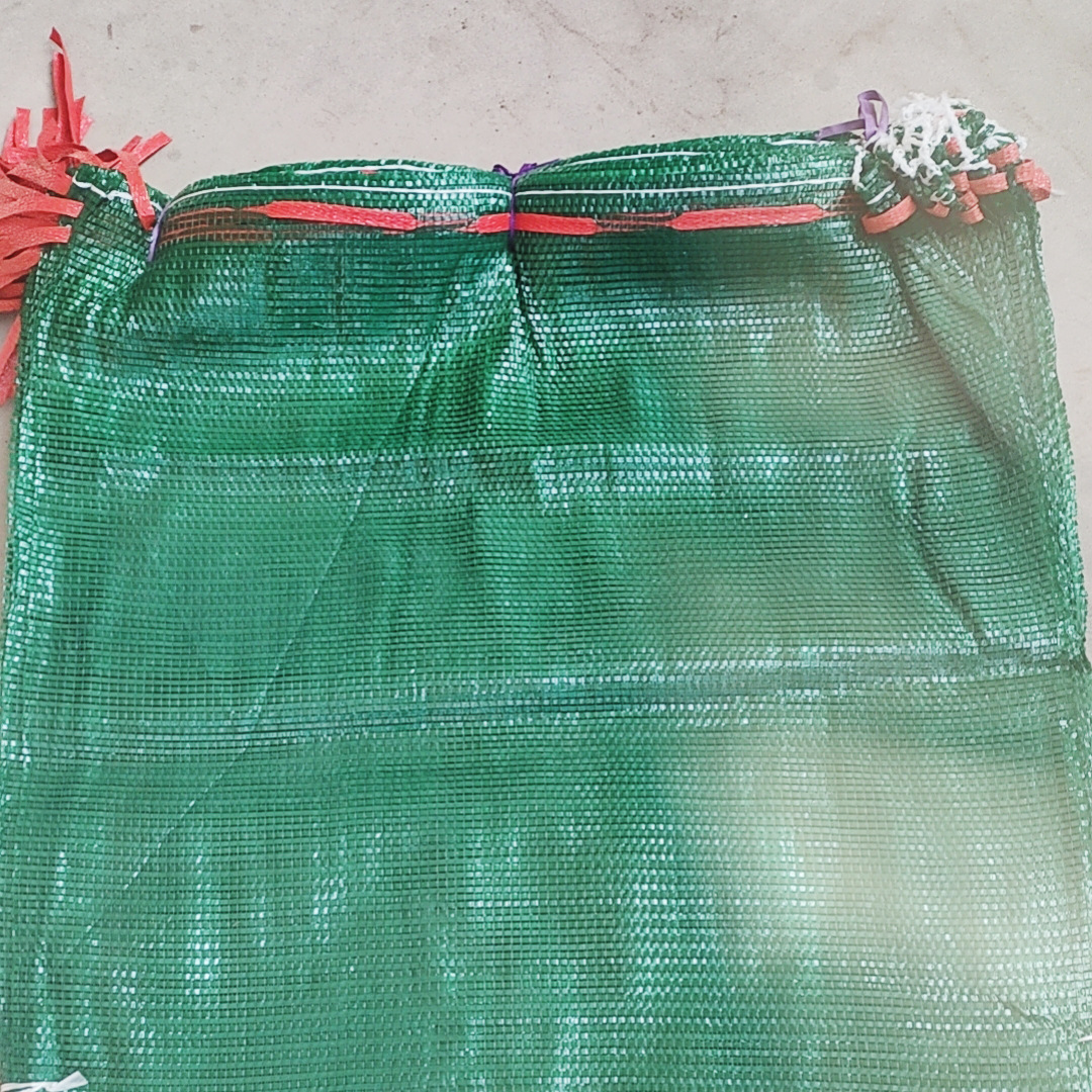 Fabricante al por mayor todo tipo de maíz ajo bolsa de malla bolsa de frutas, patatas, verduras bolsa de malla bolsa de malla de engrosamiento