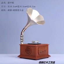 厂家批发复古留声机家用电器唱片机迷你小音响古典蓝牙音箱客厅