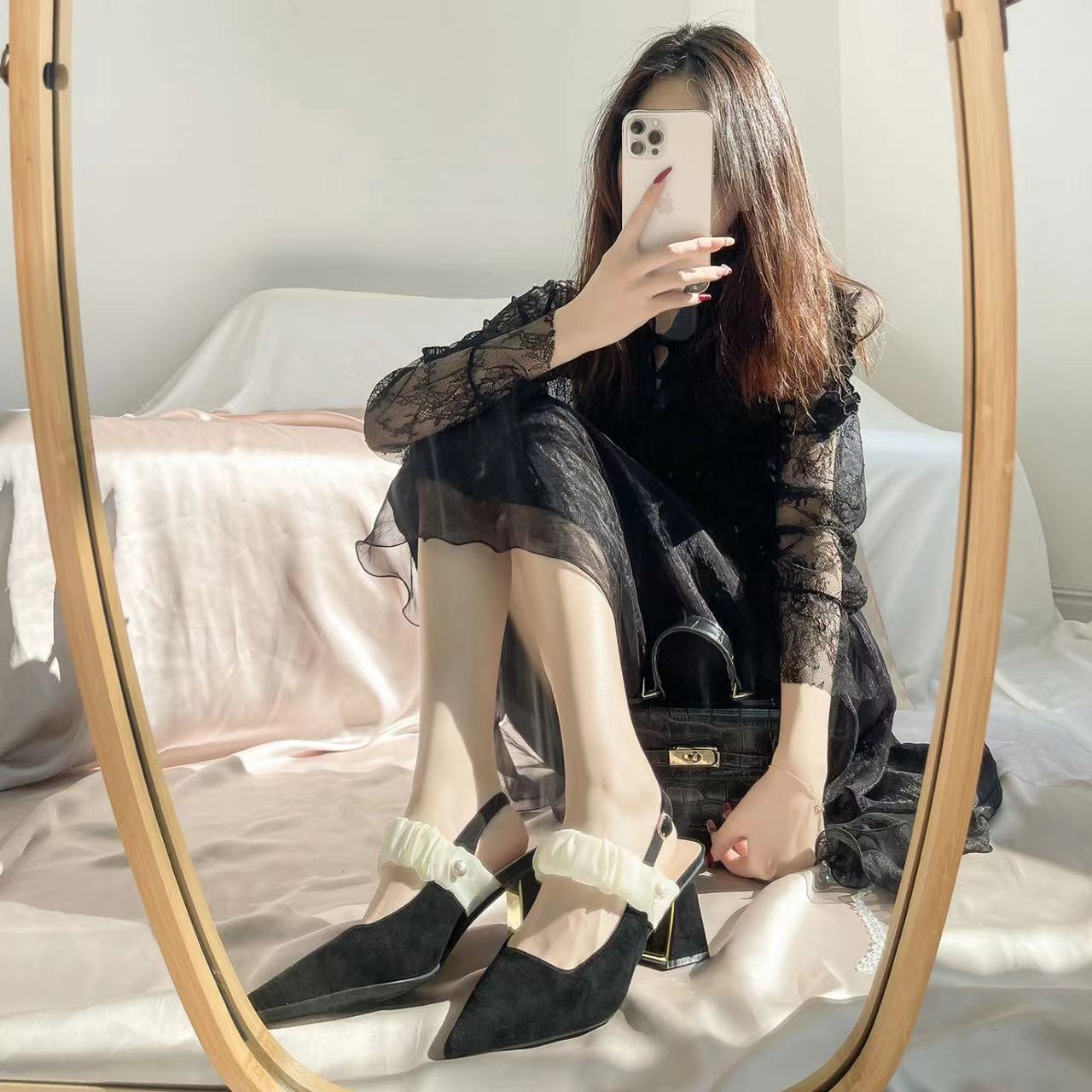 Elegante dames slingback pumps met hak voor de zomer_voghion.com