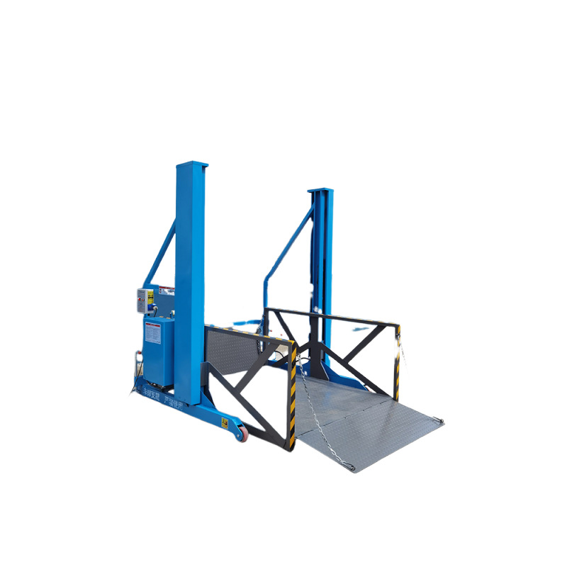 Equipo auxiliar de carga y descarga de carga elevable para plataforma de descarga de carga de taller de fábrica de minibares eléctricos móviles