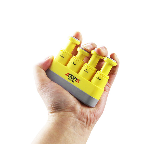 AROMA Adult Grip Strengthener Guitar Finger Strengthener Piano Finger Exerciser Adjustable Strength