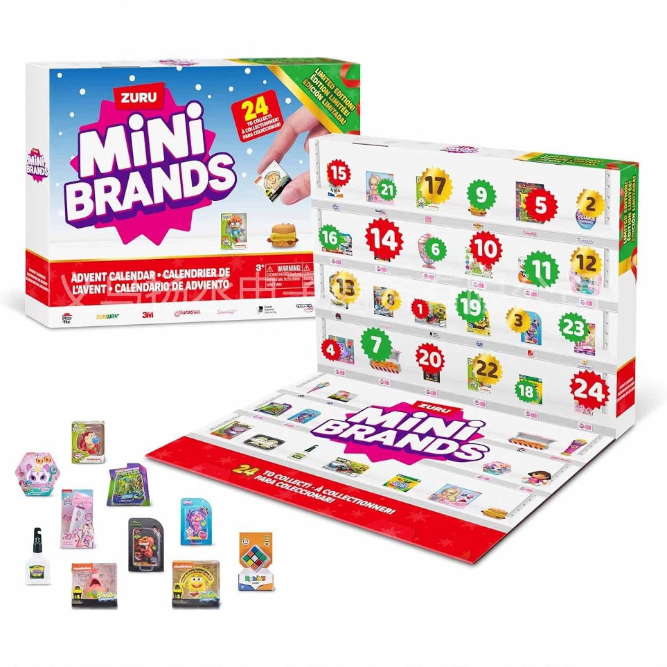 MINI Brands 2024 Limited Edition Call of the Festival, включая мини-бренды, игрушки и еду