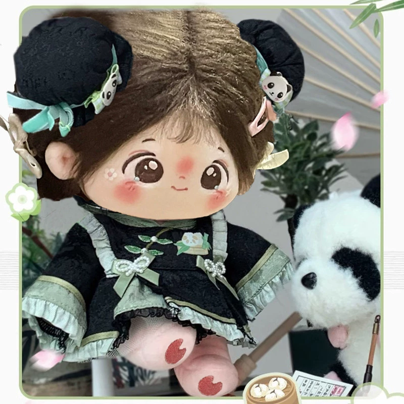 Хлопковая кукла, игрушка для переодевания, платье, набор для подруги, 20 см, детская одежда