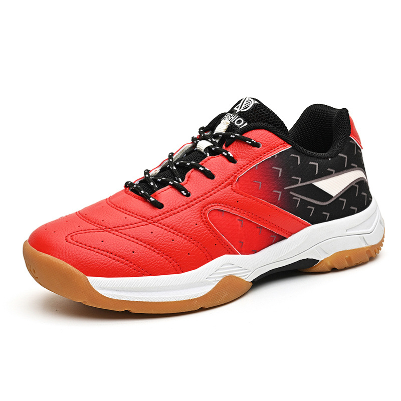 Nuevos zapatos de bádminton profesionales transfronterizos para niños y niñas zapatos de entrenamiento antideslizantes para competiciones deportivas al aire libre