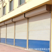 彩钢瓦卷帘门钢制复合防火卷帘门 物流仓库不锈钢电动防火门