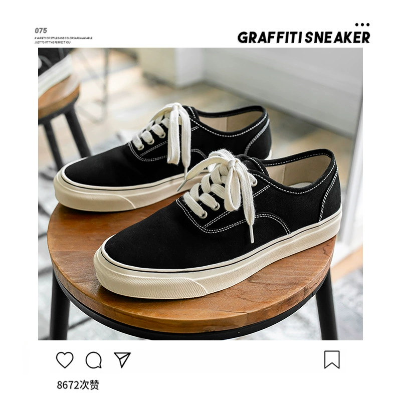 Мужская Повседневная парусиновая обувь, весенне-осенняя Повседневная дышащая мужская Корейская версия высококачественной легкой студенческой парусиновой обуви оптом