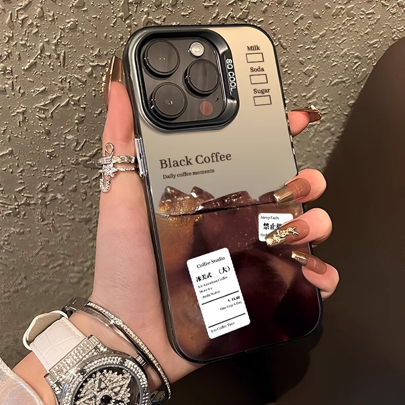 Coffee for Samsung s23fe phone case s25ultra/note20/s24plus/s21/a06/a54 hard Coffee for Samsung s23fe phone case s25ultra/note20/s24plus/s21/a06/a54 hard
