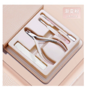 Nuevas herramientas de manicuría convenientes, cortadoras de uñas de regalo, cortadoras de uñas de acero inoxidable, un conjunto completo de pinzas de uñas profesionales