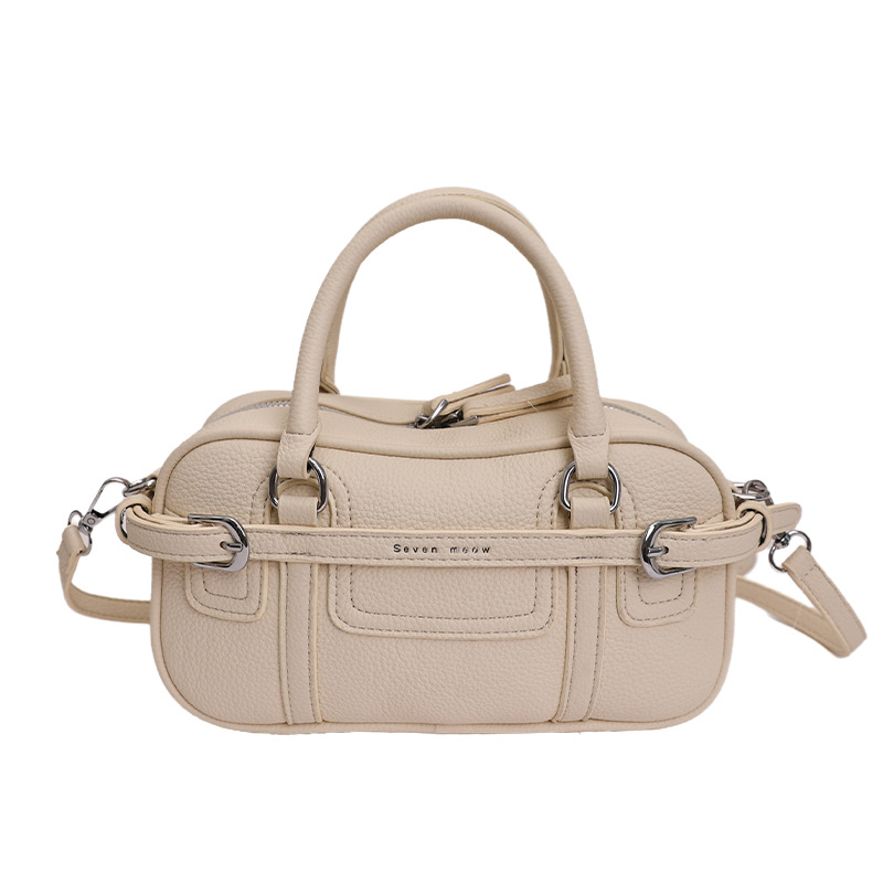 Retro Niche Handheld Bowling Bag For Women 2026 New Arrival Luxury Pillow Bag Summer Trendy Shoulder Crossbody Bag - Thumbnail 7