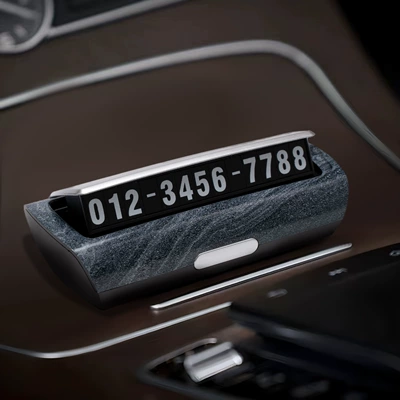 Temperature Resistant Temporary Phone Parking – Nömrəli dayanma kartı - stone-blue-hot-print-1600k