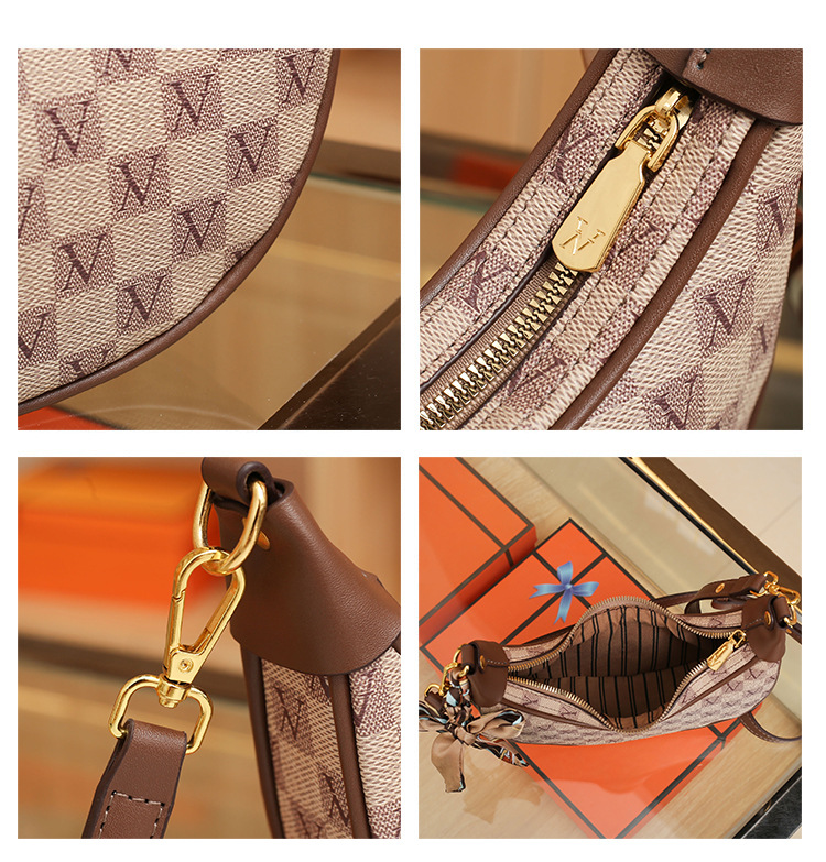 Women's Crossbody Shoulder Bag, Stylish Printed Single Shoulder Bag_voghion.com