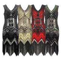 Ретро вечернее платье, ногтем sequins, стиль роскоши, европейский стиль, плюс size