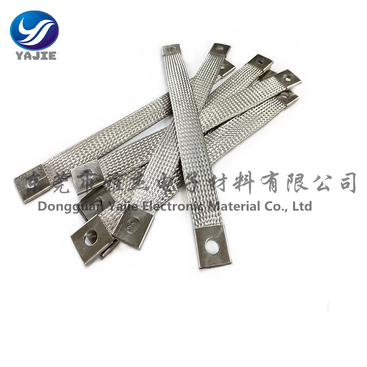 雅杰门窗幕墙避雷线 铜编织线软连接 镀锡铜导电连接线