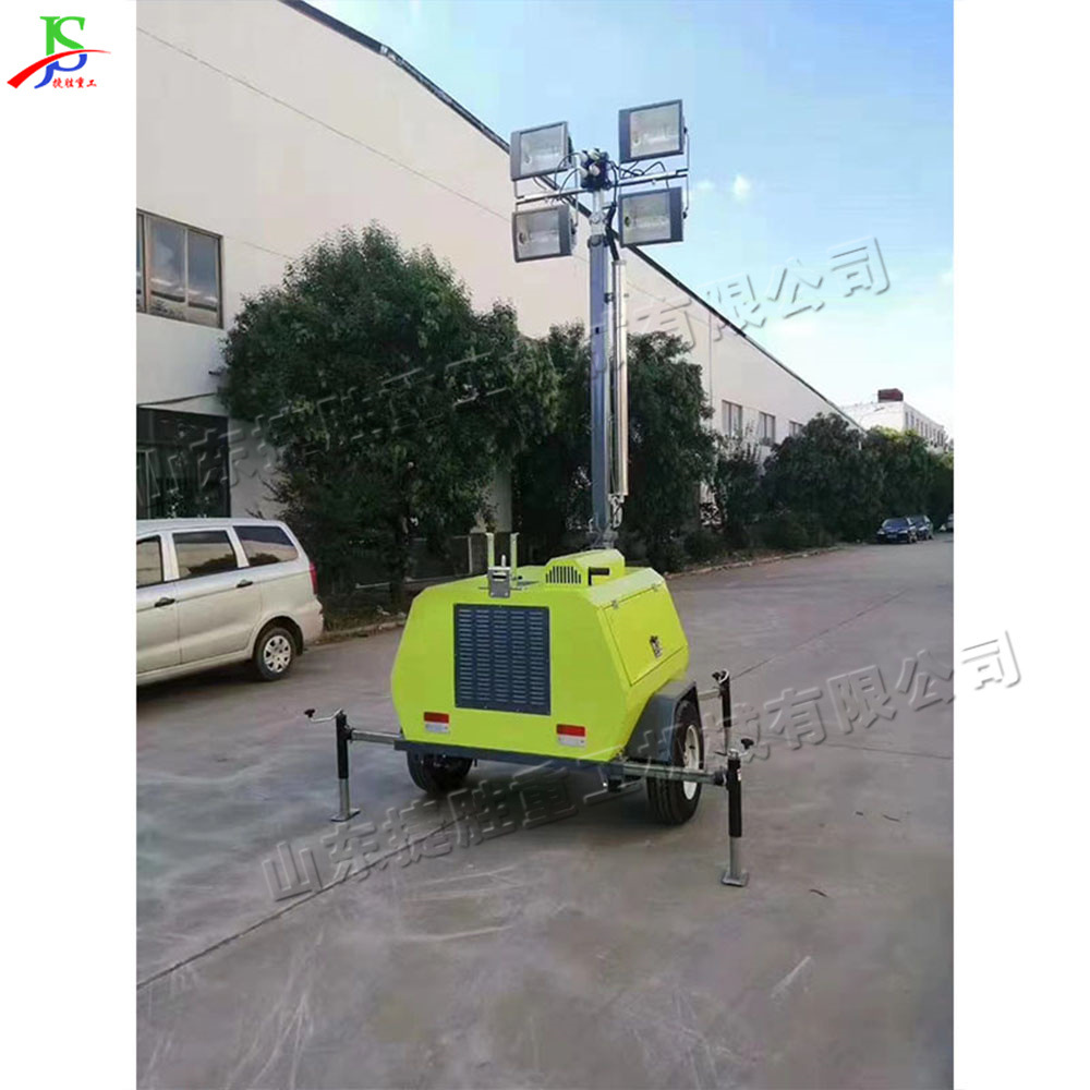 Vehículo de iluminación móvil de elevación para ingeniería de faro de iluminación de emergencia de rescate