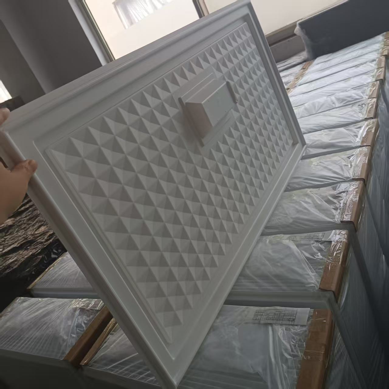 200升门衬型号202带灯门衬冰箱冷柜门衬吸塑厂家直售白色ps