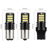 Фонарь заднего хода Amazon 3030 24smd 1156 1157 7443, декодирование стоп-сигнала, подсветка указателя поворота