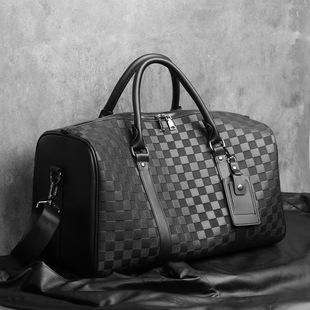 2023 New Capacity Men's and Women's Travel Bags, Trendyy Short-Distance Crossbody Bags, Korean Style Embossed Handbags, Shoulder Bags