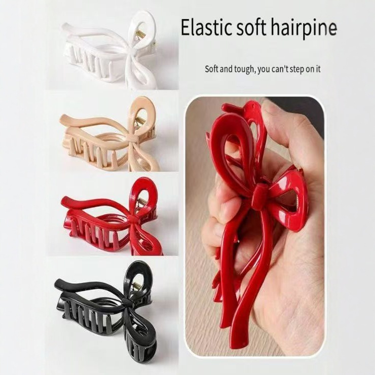 Nuevo cross-border clip de pescado suave clip de cabello de correa grande clip de quilla clip de cabello al por mayor