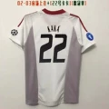 0203ac white customized no. 7 + champions league chapter