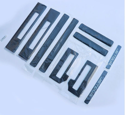 Suitable for Jietu Traveler Shanhai T2 Door Sill Strip Stainless Steel Interior Modification Protection Welcome Pedal Accessories (Dekorativ pedal başlıqları) - jietu-travelershanhai-t2-threshold-strip-ten-piece-set