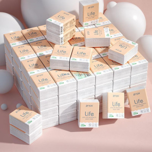 Small Pack Paper Towel Convenience Children's School Handkerchief Paper Carry-on Wood Pulp Napkin Facial Tissue Small Package Student 1