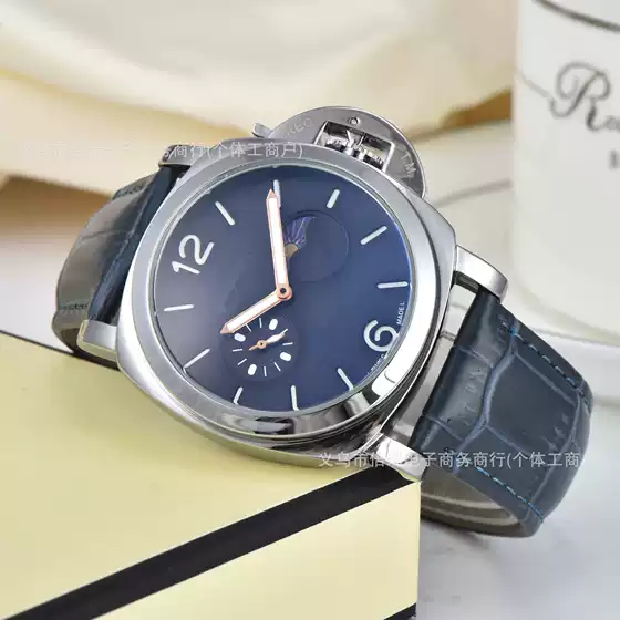 Wholesale Best-selling Men's Automatic Watch for Cross-border E-commerce, Advanced Luminous Calendar & Moon Phase Fashion Trend